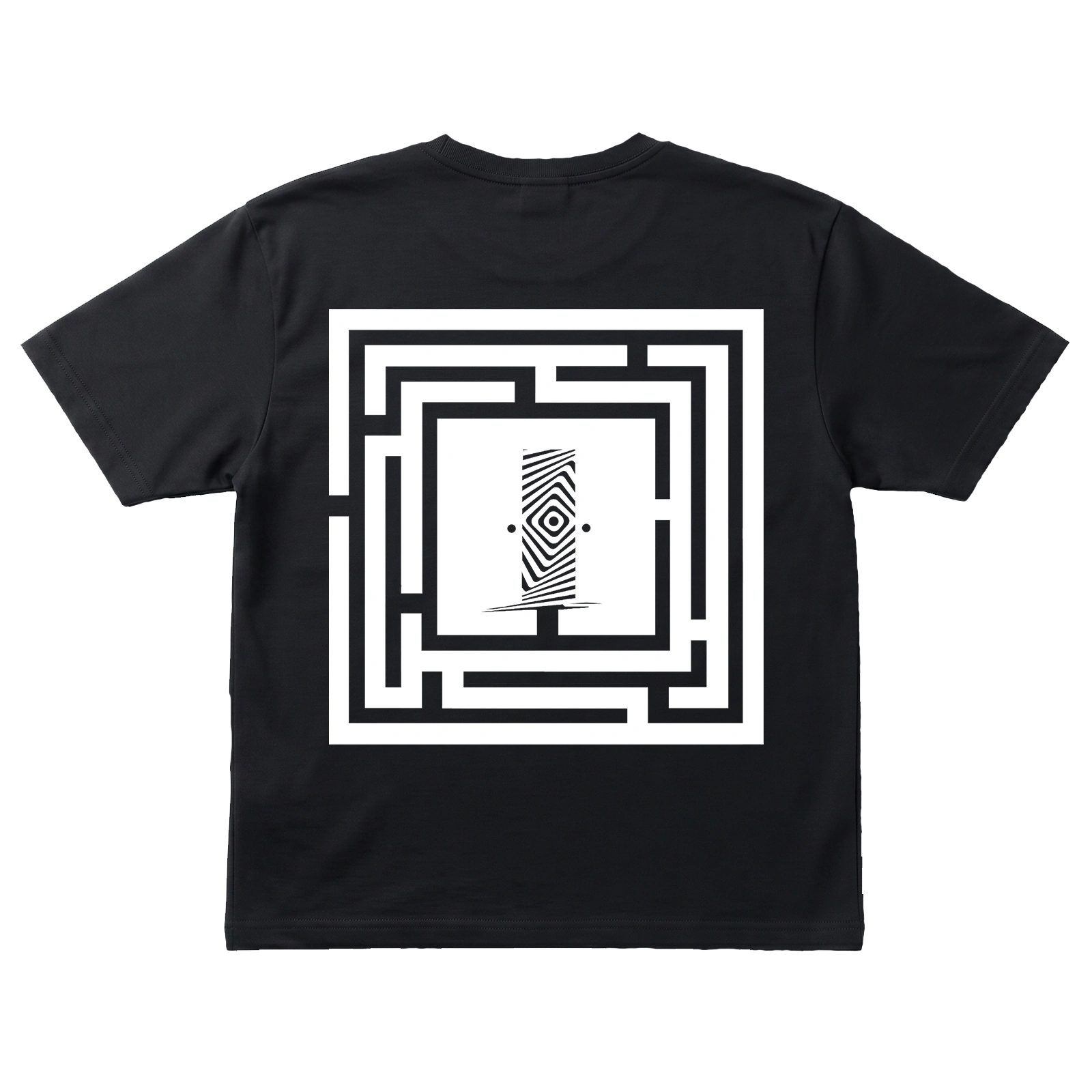 Maze Mirage tee back